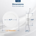 thumbnail image 3 of Luz Empotrada Amico 5/6" Paquete de 12 5CCT 1050LM 12W 110V, 3 of 6