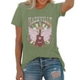 thumbnail image 2 of LINGLANG Womens Tops Casual Country Music Shirt Fortennessee Graphic Tshirts Western Short Sleeve Tee Tops Under $5, 2 of 8