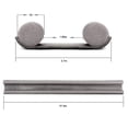 thumbnail image 3 of Braveheart Under Door Draft Guard Stopper Sound Proof Reduce Noise Door Bottom Sealing Weather Strip, 3 of 7