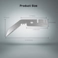 thumbnail image 4 of 3'' Double Crossbar Hanger Double Backdrop Stand Wedding Valance Hanger for Backdrop, Pipe and Drape Backdrop Stand Kit Ceiling Drapes Hanging Kit (2PCS), 4 of 6