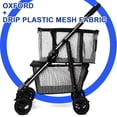 thumbnail image 5 of golytefs Foldable Shopping Cart Multifunctional Collapsible Grocery Cart Removable Basket Personal Shopping Cart for Laundry Camping, 5 of 9