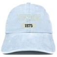 thumbnail image 1 of Trendy Apparel Shop Vintage 1975 Embroidered 43rd Birthday Soft Crown Washed Cotton Cap, 1 of 2