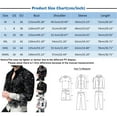 thumbnail image 4 of Gubotare Mens Polo Shirts Men's Long Sleeve Button Down Oxford Shirt in Custom Fit,Black M, 4 of 4