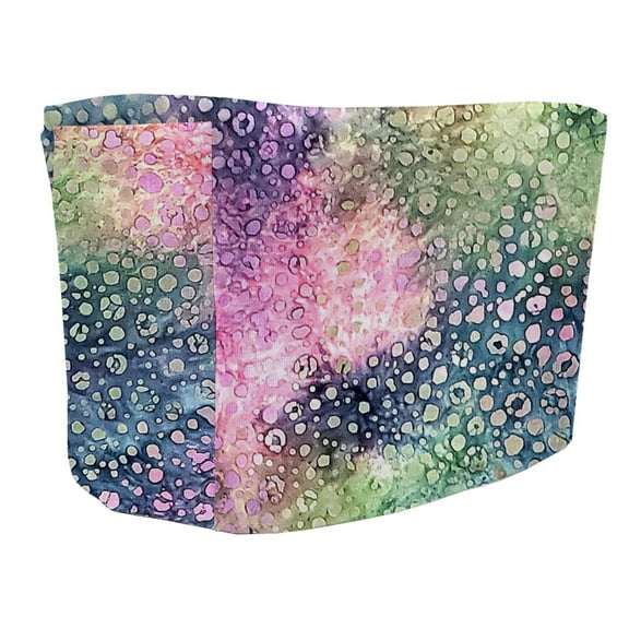 Batik Tie Dye Toaster Cover by Penny's Needful Things (2 Slice, Pink Blue Green Spots )
