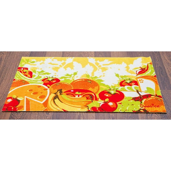 Doortex® Salad Design Short Kitchen Runner - 20" x 30"