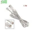 thumbnail image 2 of 2 Pcs Adaptateur Rj11 vers Rj45 Téléphone vers Cordon Ethernet Adaptateur de Prise Téléphonique, 2 of 2