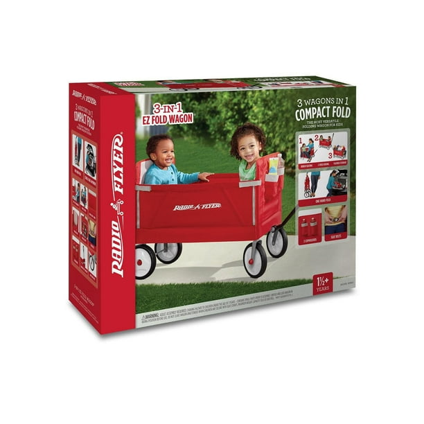 Radio Flyer 3-in-1 EZ Fold Wagon - Walmart.ca