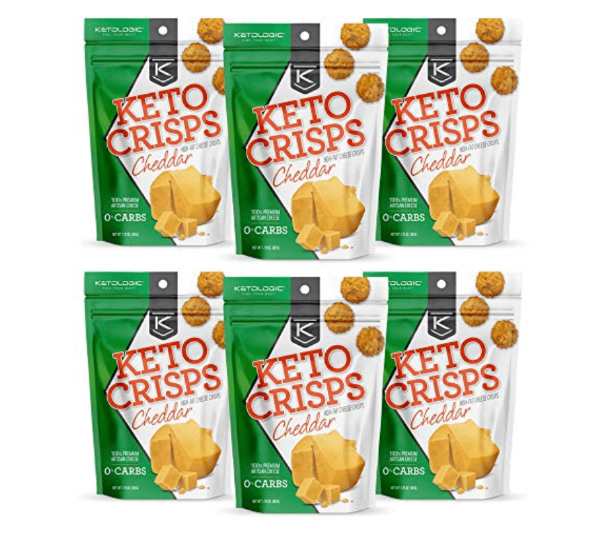 KetoLogic Keto Crisps, Cheddar