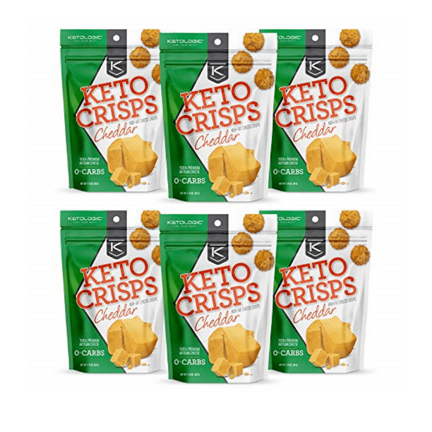 KetoLogic Keto Crisps, Cheddar