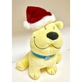 thumbnail image 2 of Scholastic Clifford The Big Red Dog yellow T-bone Puppy in Christmas Holiday Santa hat 11" Plush Soft Toy, 2 of 4