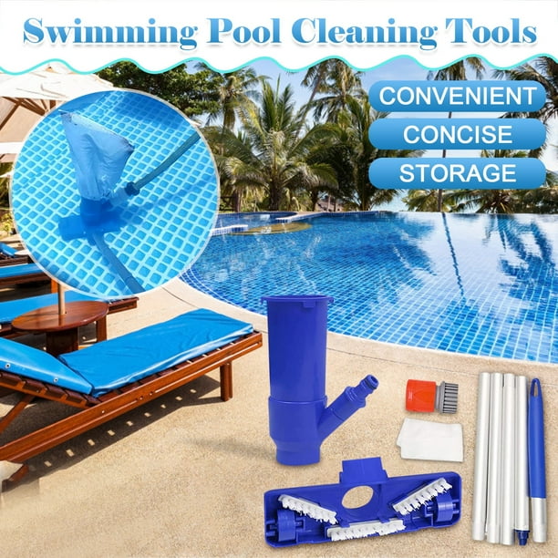 Cameland Portable Pool Vacuum Jet Handheld Pool Leaf Vacuum With 5