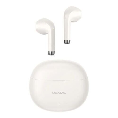 for T-Mobile REVVL 6 Pro Wireless Earbuds Bluetooth 5.3 Headphones with Charging Case,Wireless Earphones with Noise Cancelling Mic,IPX4 Waterproof Earphones,Touch Control - White