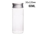 thumbnail image 1 of Estbridge Vials Small Glass Bottles Mini Jars With Aluminum Screw Lids New, 1 of 9