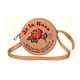 thumbnail image 1 of Bolsa en forma de MAZAPAN, Diseño de Dulce Tipico Mexicano, Forma Redonda, Moda Kawaii, Bandolera para Mujer, Cross Body, Correa Ajustable, Color Rosa, Novedoso y Encantador (Bolsa para Mujer)., 1 of 5