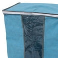thumbnail image 3 of Unique Bargains Blanket Quilts Clothes Beddings Storage Bag Organizer 44 x 28 x 48cm Blue, 3 of 5