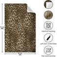 thumbnail image 4 of Dreamtimes Vintage Leopard Print Kitchen Dish Towels 6 Piece,Absorbent Soft Dishcloths Towels Reusable Hand Towels Quick Drying Cleaning Cloth, Tea Towels,18" x 28", 4 of 7