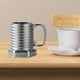 thumbnail image 3 of Tazas de cerámica para café, taza con forma de tornillo, taza de cerámica para jugo para jóvenes Plata, 3 of 8