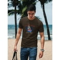 thumbnail image 2 of Racer Of The Sea T-Shirt Men -Image by Shutterstock, Male 4X-Large, 2 of 4
