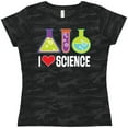 thumbnail image 3 of Inktastic I Love Science Chemistry Teacher Women's T-Shirt, 3 of 5