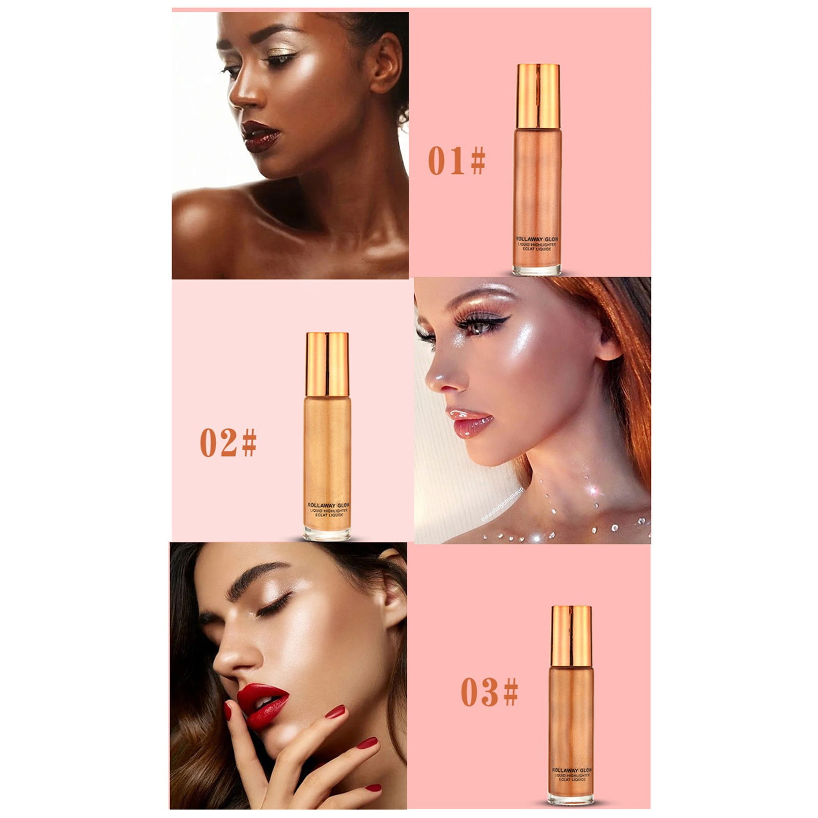 Makeup Bundle Beauty Glaze Eye Concealer Makeup Highlighter Stick for Eyes Face Care Organizer under 10 Polish Pencil Lace Front Wig Synthetic Long Rude Cosmetics Highlighters Makeup Stick 10 Items