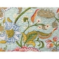 thumbnail image 5 of Cozy Line Aregada French Country Style Green Floral Cotton Quilt Set, Queen - Reversible (3 Count), 5 of 5