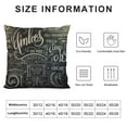 thumbnail image 5 of SHANXI Bible Verse Scripture Quotes Sayings Pillow Case Cushion Cover for Sofa Couch, Bible Verse Future Throw Pillow Cover 24x24in, 5 of 5
