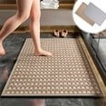 thumbnail image 1 of Sentmoon Tapis de Bain pour Salle de Bain Tapis de Salle de Bain Tapis Antidérapant Tapis Absorbant Tapis d'Entrée Tapis Antidérapant Tapis de Chambre pour Garage, Patio, RV, Camping, 1 of 7