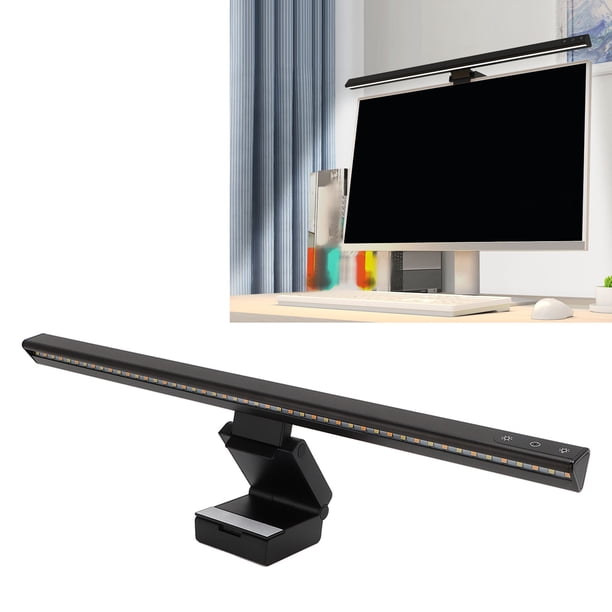 Lámpara LED De Pantalla, Barra De Luz De Pantalla Con Atenuación De Tres Engranajes Alimentada Por USB Para El Hogar