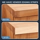 thumbnail image 5 of Banda de Bisel Uxcell, Cinta de Chapa de Madera Pre-pegada Flexible para Madera Contrachapada con Adhesivo de Fusión en Caliente para Muebles Pino 2.99" x 10 pies, 5 of 7