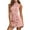 Pink 18, variant on Karymi Plus Size Dresses Mock Neck Sleeveless A‑Line Dress, Asymmetrical Metal Buttons High Waist Solid Short Dress for Daily Party Streetwear