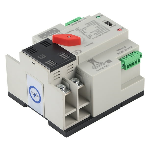 Automatic W2R63A 2P 63A Dual Power Supply Transfer Switch ATS