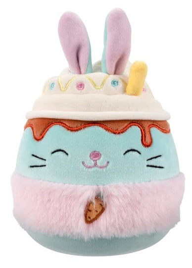 Squishmallows 2025 Easter Squad A - Set of 6 (Latte Cow, Latte Bunny, Latte Donkey, Boba Bear, Cupcake Lamb, Chocolate Egg Chicken)