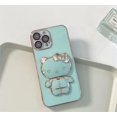 thumbnail image 4 of Linda funda de teléfono 3D Hello Cat Kitty Holder TPU para iPhone 14 13 12 11 pro max con espejo para moda femenina 2023 nuevo, 4 of 4