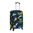 thumbnail image 3 of Balery Luggage Cover Funny Spaceships Print Suitcase Covers for Luggage Elastic Washable Suitcase Protector Fits 18-32 Inch Luggage-Medium, 3 of 9