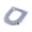 Blue, variant on Tunhigl Soft Polyester Toilet Seat Cushion with Hygienic Handle, Zipper Type Detachable Washable Pad for All-Season Use, Fits U/V/O-Shaped Seats, 3 Colors