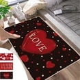 thumbnail image 1 of Alfombra Ganfancp Día de San Valentín Antideslizante Sala de Estar, 1 of 6