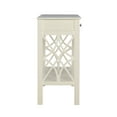 thumbnail image 5 of Whitley Antique White Console Table, 5 of 16