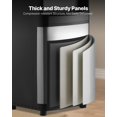thumbnail image 6 of Stainless Steel Top Loading Water Dispenser Hot and Cold Water 3 Gallon 5 Gallon Bottle Child Safety Lock for Home Kitchen Office Dormitory Black, 6 of 6