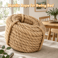 Manila Rope 3/4 Inch X 300 Ft 4 Strand Twisted Thick For Crafts Large ...