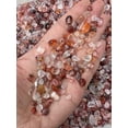 thumbnail image 6 of 2 oz Lot Natural Semi Tumbled Fire Quartz Gemstone Chips, Fire Quartz Crushed Mini Crystals, Undrilled Crystal Chips (Fire Quartz), 6 of 9