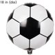 thumbnail image 3 of Yanonmyfd 10pcs Soccer Balloons - 18 Inch Mylar Soccer Balloons for World Cup Party Decorations, 3 of 7