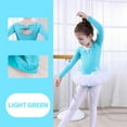 thumbnail image 6 of Toddler Girls' Leotards Long Sleeve Glitter Dance Ballet Tutu Dresses Ballerina Size 4-5T, 6 of 6