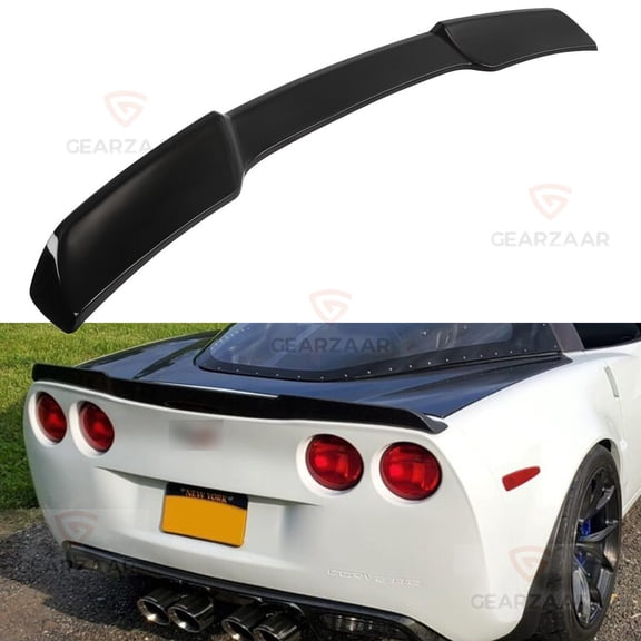 Rear Trunk Wing Spoiler Fits For Corvette C6 Base Z06 ZR1 2005-2013 Gloss