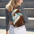 thumbnail image 5 of Honeii Fresh Coconut Splash Print Canvas Backpack for School & Outdoor,Laptop Excursion Backpack,Notebook School Bookbag For Men Women,for Work, Travel, and Everyday Use-Medium, 5 of 5