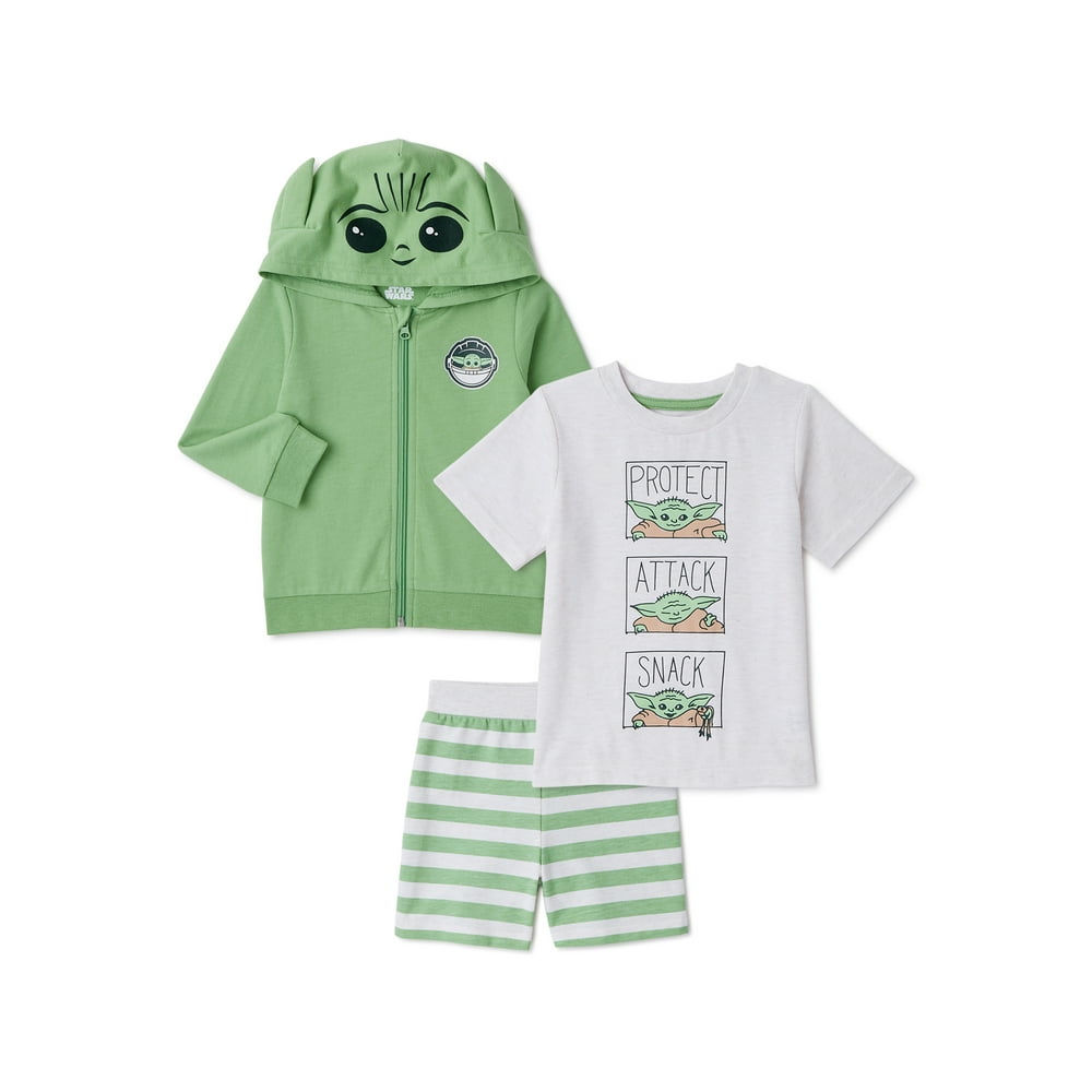 Star Wars Baby Yoda Baby Boy & Toddler Boy Hoodie Sweatshirt, TShirt