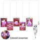 thumbnail image 1 of Luces decorativas navideñas para ventana, luces de cadena de fondo para exteriores, interiores, ventanas, caminos, patios, dormitorios, fiestas, vacaciones, pared, blanco cálido, 1 of 8