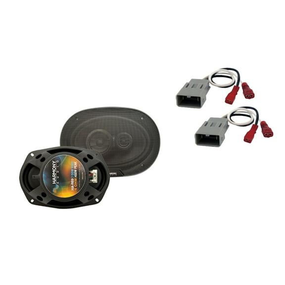 Fits Honda Prelude 1997-2001 Rear Deck Replacement Harmony HA-R69 Speakers New
