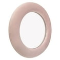 thumbnail image 3 of NeuType 24" Blush Velvet Round Wall Mirror Modern Accent Mirror Decorative Mirror, 3 of 8