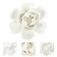 thumbnail image 3 of EeaseMX Flor de cerámica para colgar en la pared, decoración artesanal estereoscópica de peonía Luoyang, para sala de estar, hogar y oficina (blanco, tamaño mediano), 3 of 7