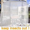 thumbnail image 5 of Bed Mosquito Net, Indoor and Outdoor Canopy Mosquito Net for Single and Double Beds - White (190 x 210 x 240cm), 5 of 5